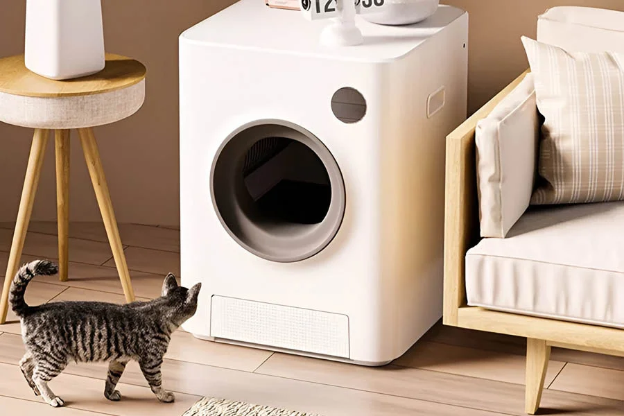 automatic cat litter cleaner