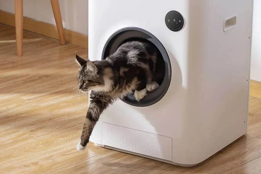 pet safe self cleaning litter box