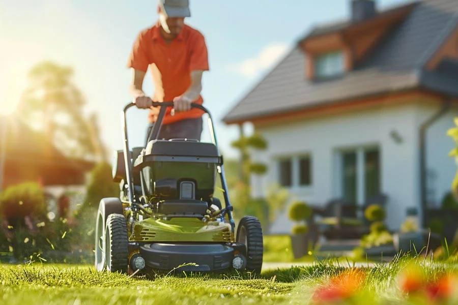 rechargeable lawn mowers