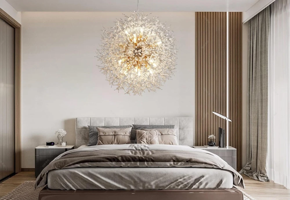 crystal ball chandelier